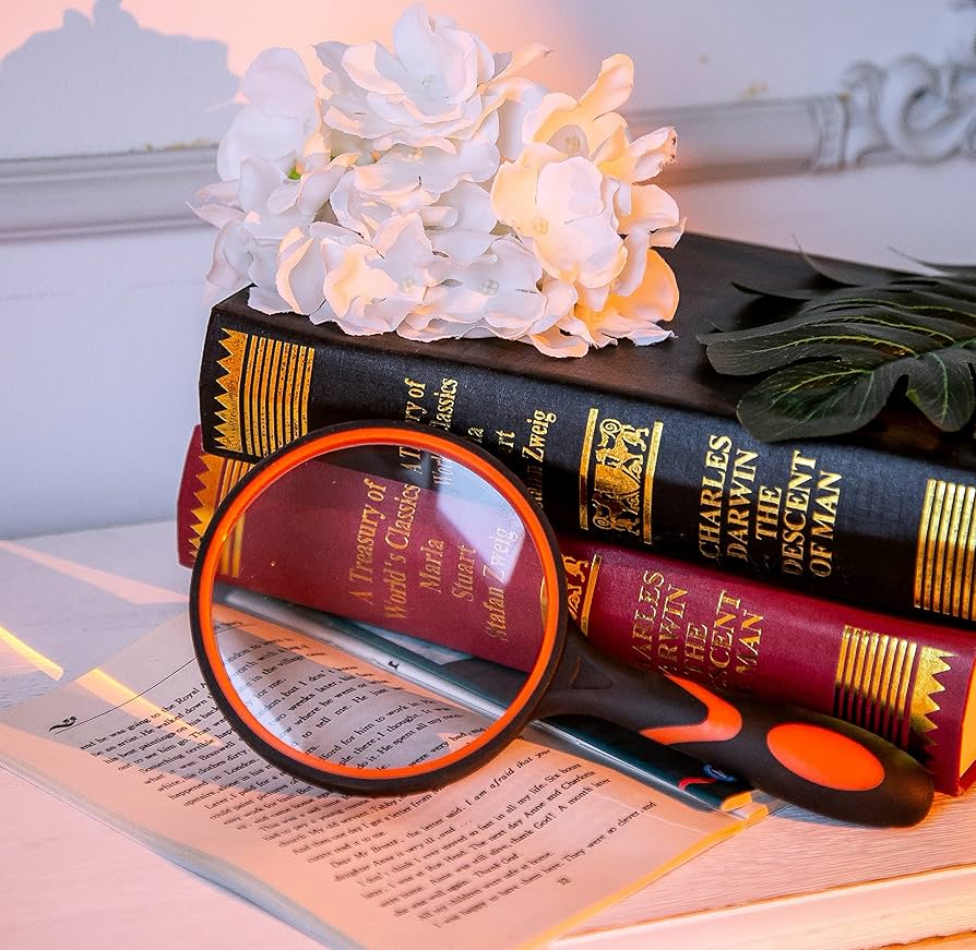 Amazon.co.jp: 拡大鏡 10X ハンドヘルド リーディング 拡大鏡